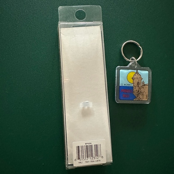 Puerto Rico Collectable Spoon with Keychain - Picture 4 of 5